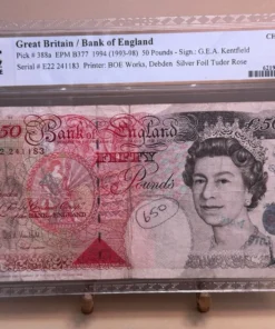 Great Britain- Fifty Pounds 1994- PCGS CHOICE FINE 15